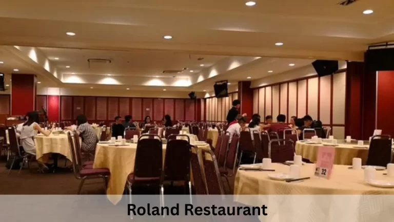 Roland Restaurant Menu Prices