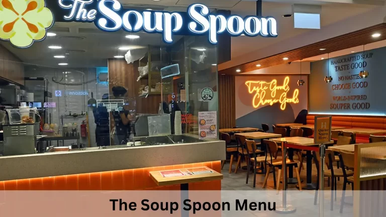 The Soup Spoon Menu Prices