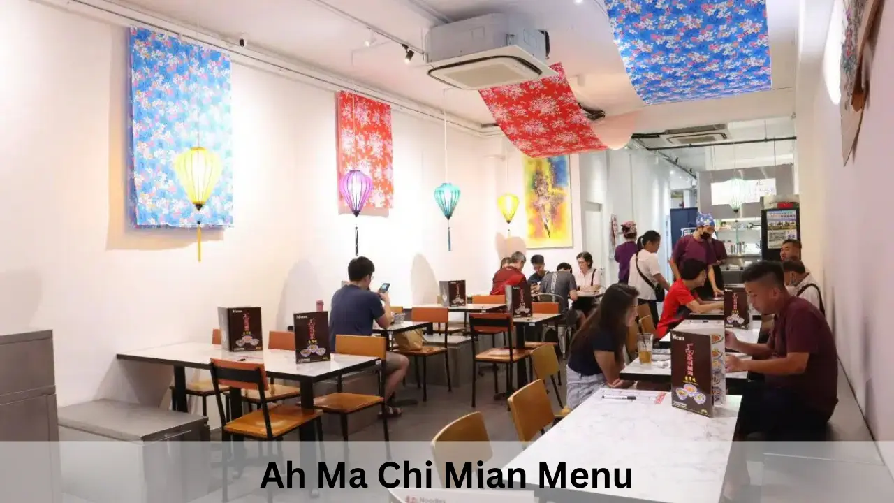 Ah Ma Chi Mian Menu Prices