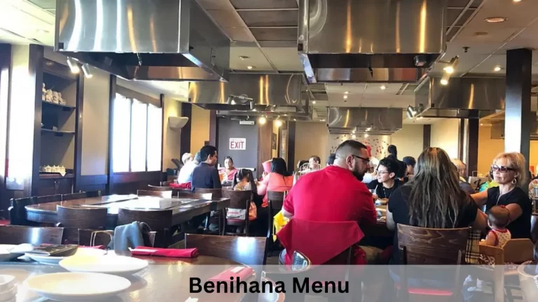 Benihana Menu Prices