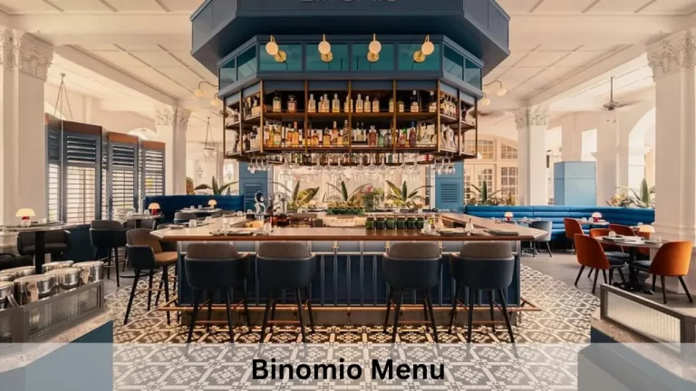 Binomio Menu Prices