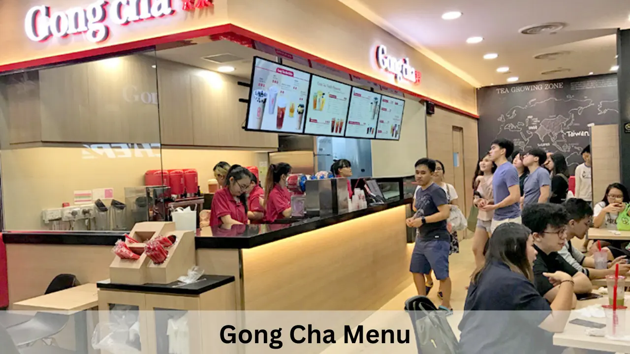 Gong Cha Menu Prices