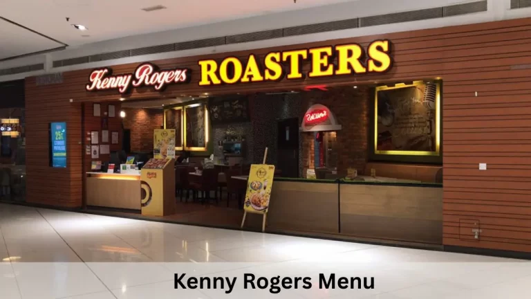Kenny Rogers Menu Prices