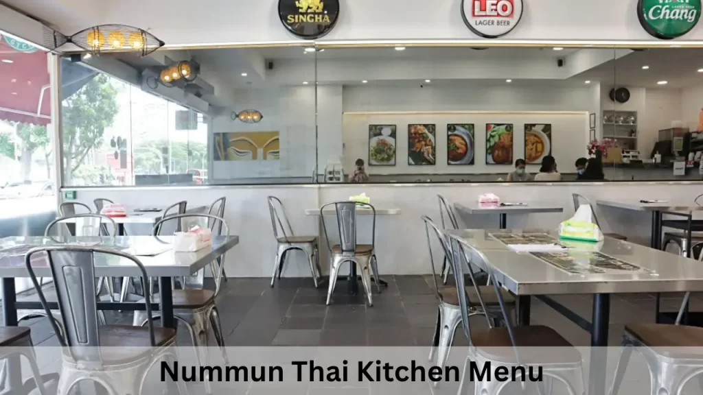 Nummun Thai Kitchen Menu Prices