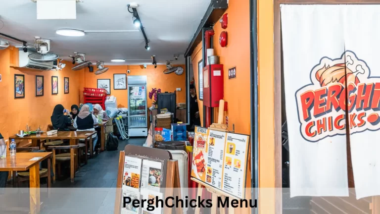 PerghChicks Menu Prices