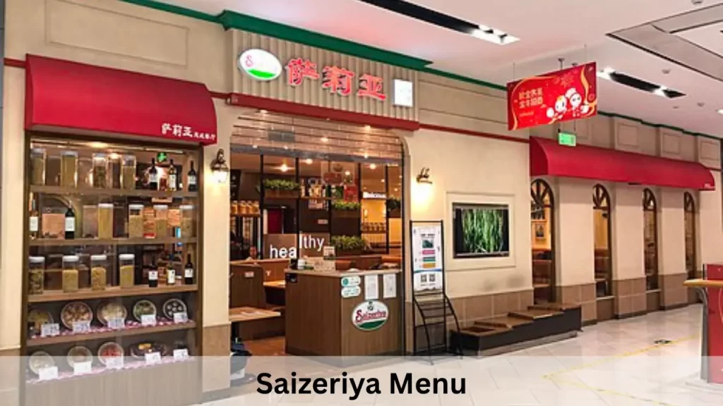 Saizeriya Menu Prices