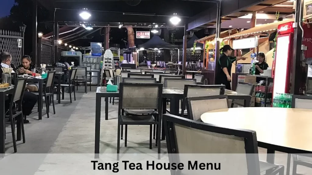 Tang Tea House Menu Prices