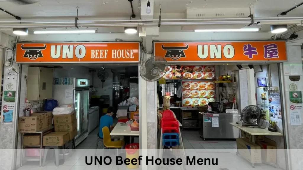 UNO Beef House Menu Prices