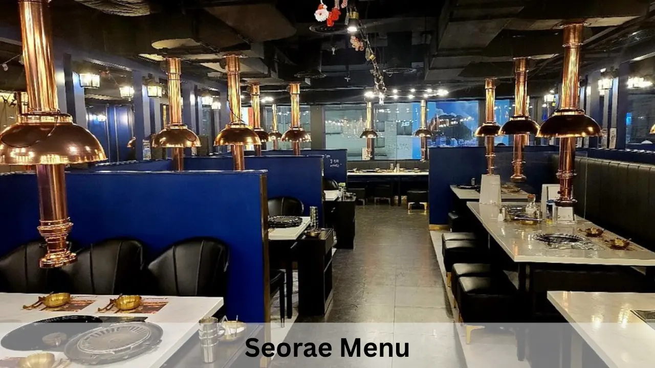 Seorae Menu Prices